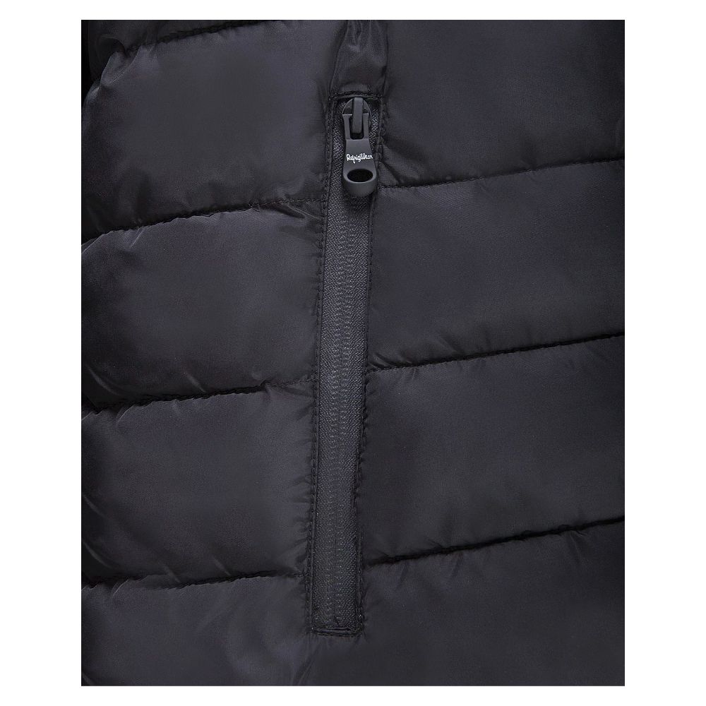 Chaqueta de nailon negra Refrigiwear para hombre