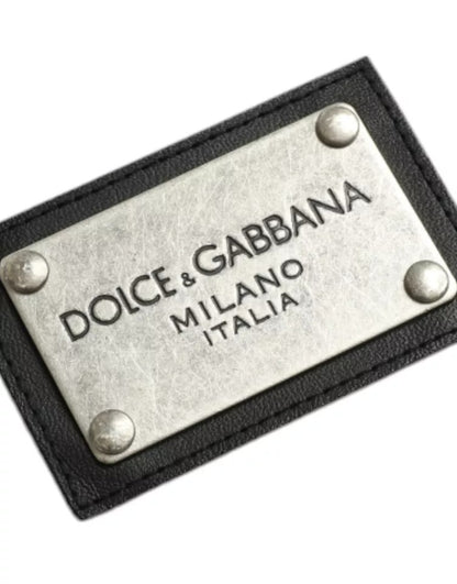 Suéter con capucha y logotipo de algodón blanco de Dolce &amp; Gabbana