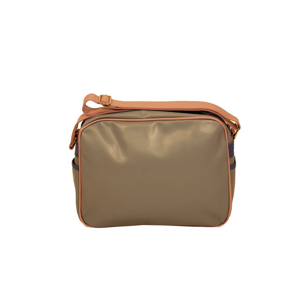 Bolso de tela celeste