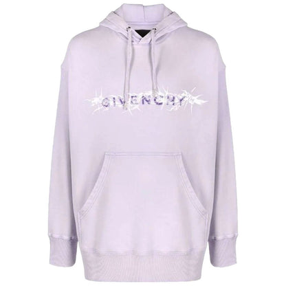 Suéter de algodón morado de Givenchy