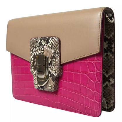 Bolso de hombro LUCIA de piel multicolor de Dolce &amp; Gabbana