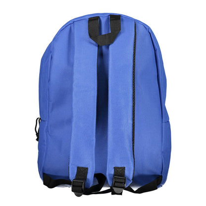 Mochila de poliéster azul de Noruega 1963