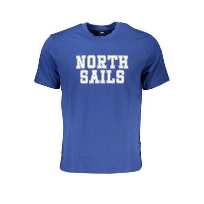 Camiseta de algodón azul de North Sails