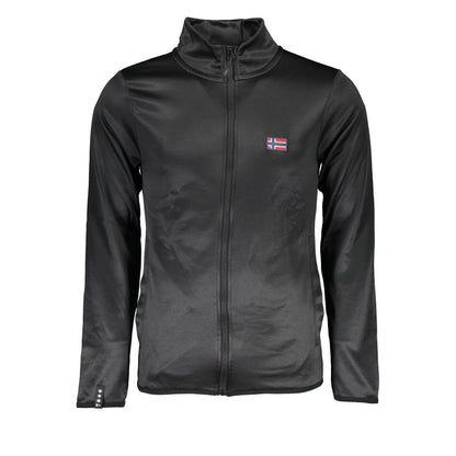 Chándal elegante negro con detalles de logotipo de Noruega 1963