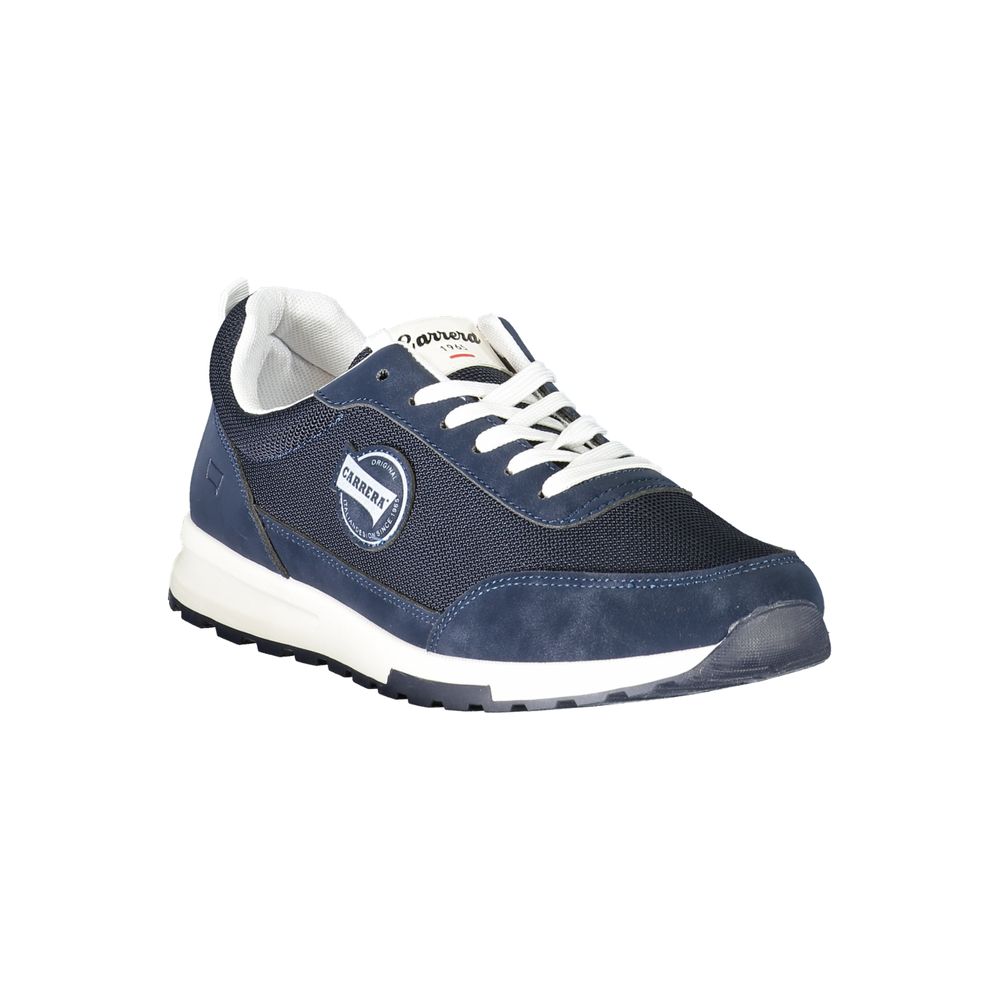 Carrera Blue Polyester Sneaker