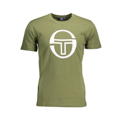 Sergio Tacchini Camiseta Algodón Verde