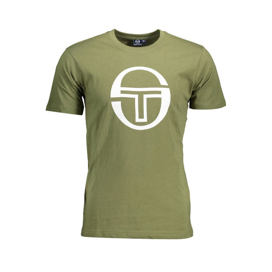 Sergio Tacchini Camiseta Algodón Verde