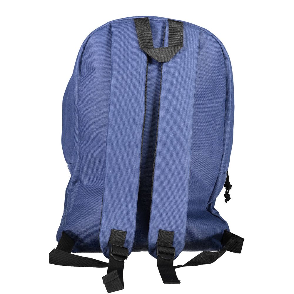 Mochila de poliéster azul de Noruega 1963
