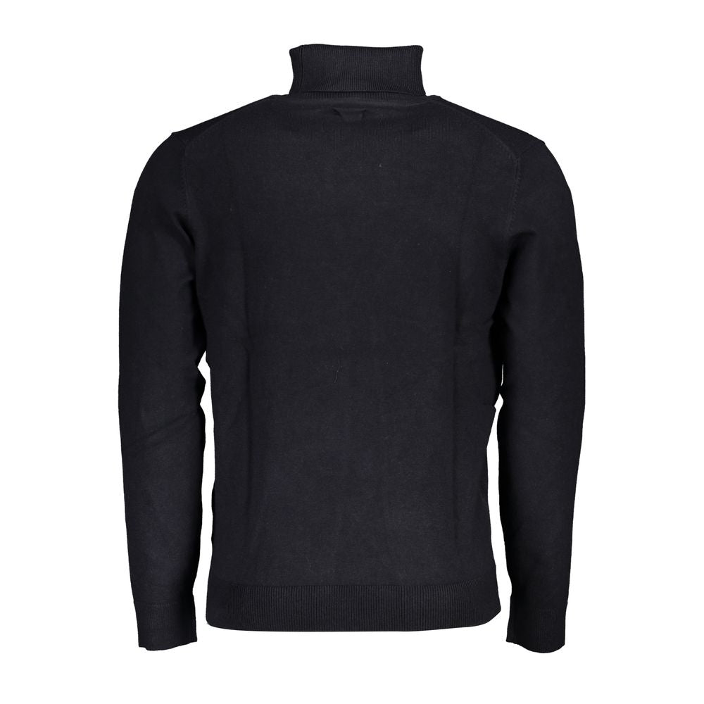 Suéter de tela azul de Noruega 1963