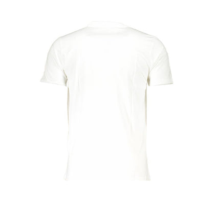 Camiseta de algodón blanca de la clase Cavalli