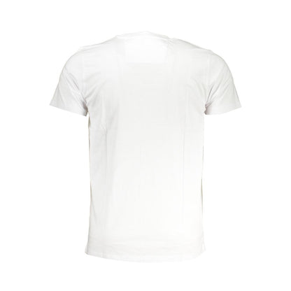 Camiseta de algodón blanca de la clase Cavalli