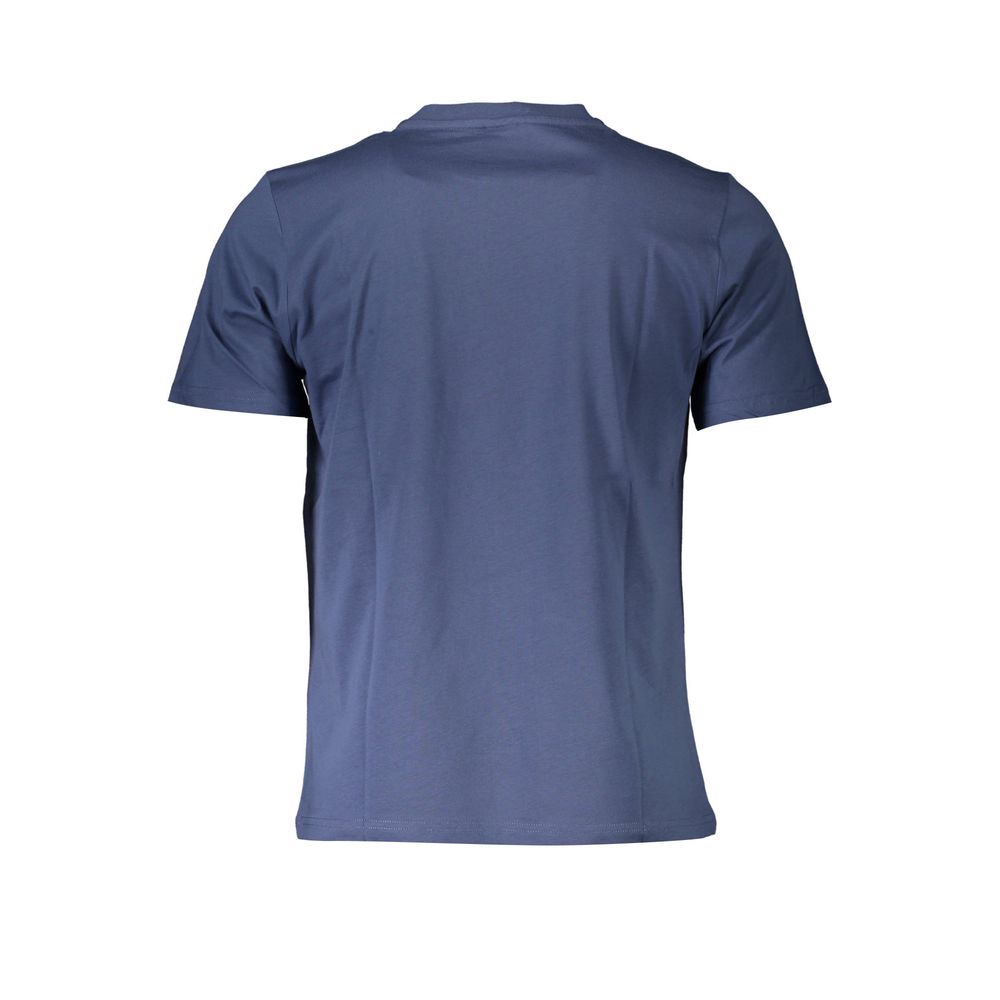 Camiseta de cuello redondo estampada con logotipo de North Sails en azul