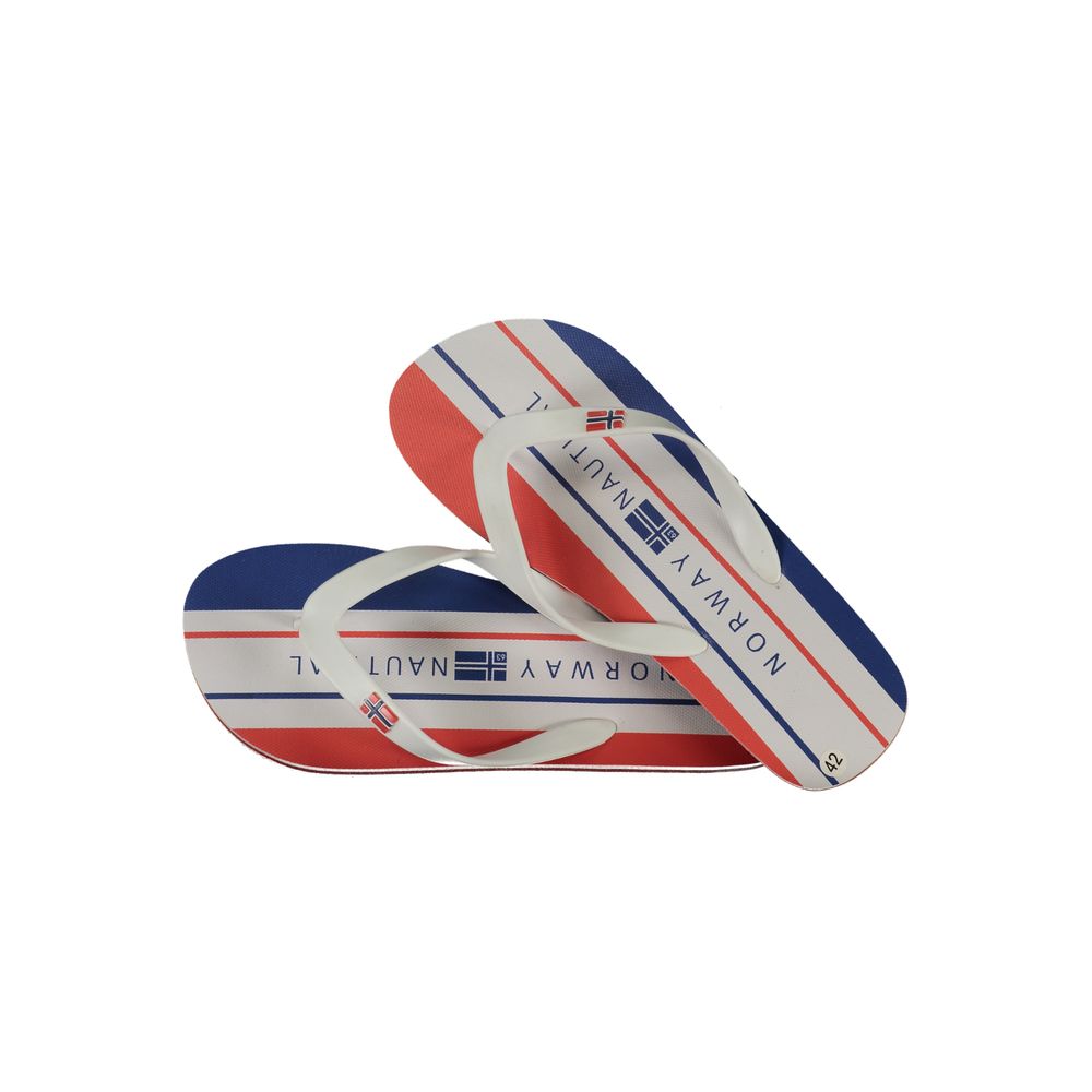 Sandalia de polietileno blanco Noruega 1963