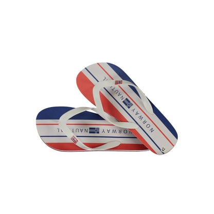 Sandalia de polietileno blanco Noruega 1963