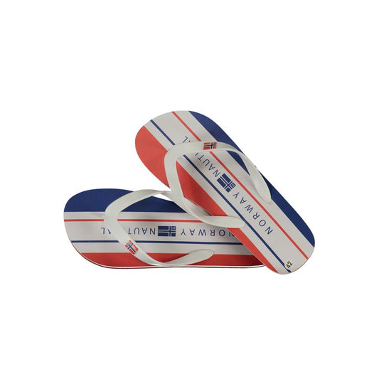 Sandalia de polietileno blanco Noruega 1963