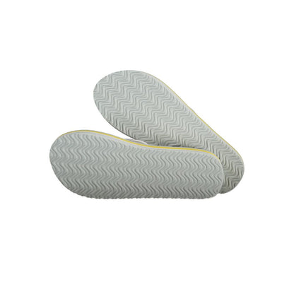 Chanclas con logotipo en contraste de Napapijri en amarillo soleado