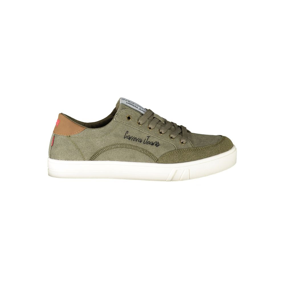 Carrera Green Polyester Sneaker