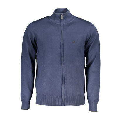 Cárdigan elegante de manga larga con cremallera y detalle en contraste de US Grand Polo