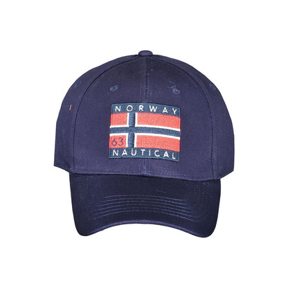 Sombreros y gorras de algodón azul de Noruega 1963