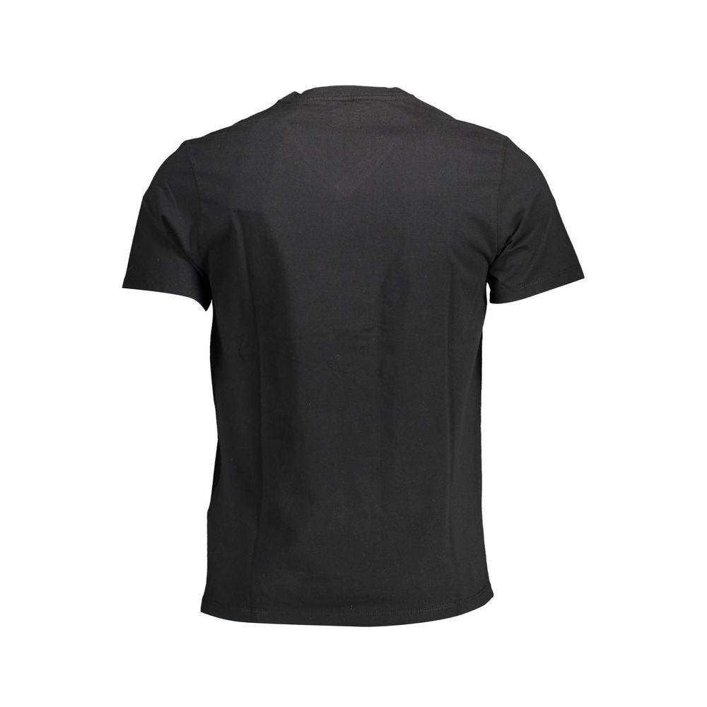 Camiseta elegante de algodón negra con escote en V de Levi's