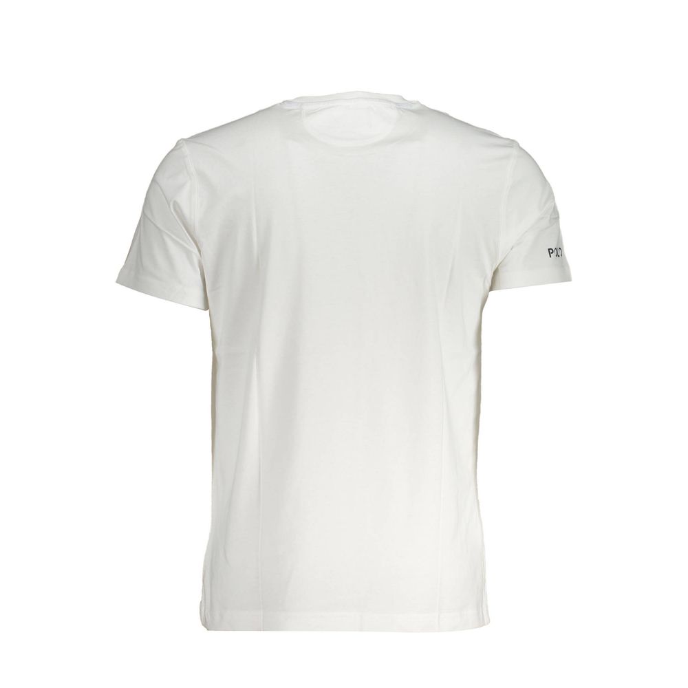 Camiseta blanca elegante bordada La Martina