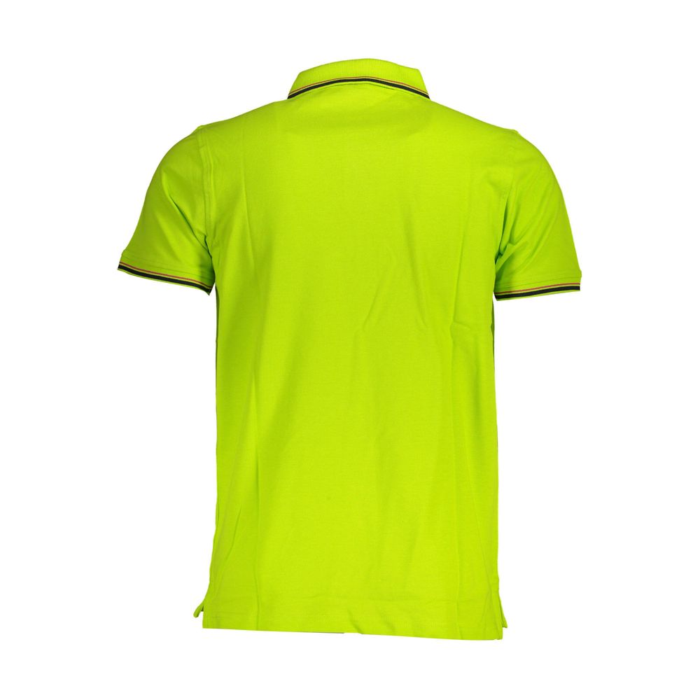 Polo de manga corta amarillo con elegancia veraniega de Noruega 1963