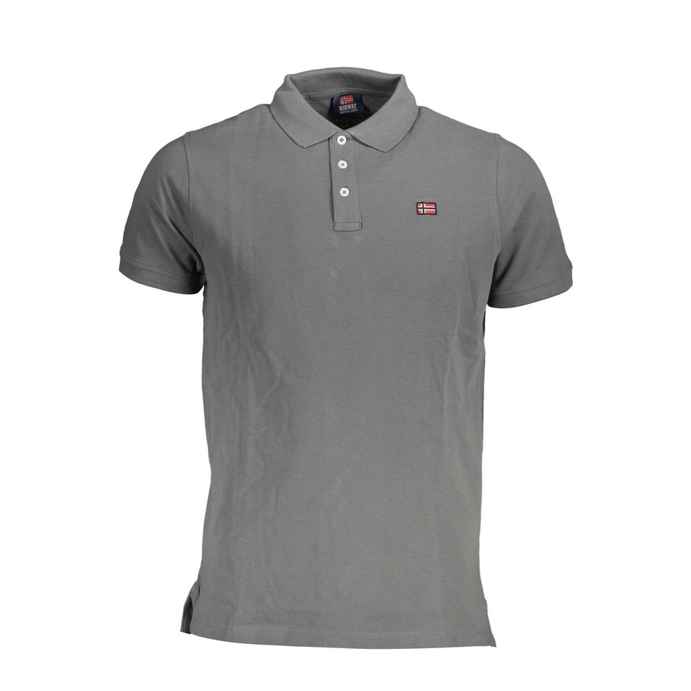 Polo de algodón gris de Noruega 1963