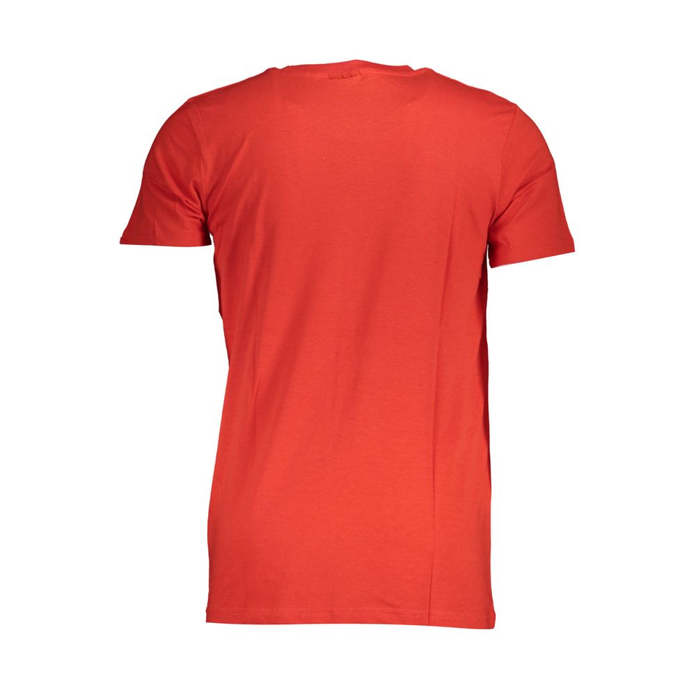 Camiseta de algodón roja de Noruega 1963