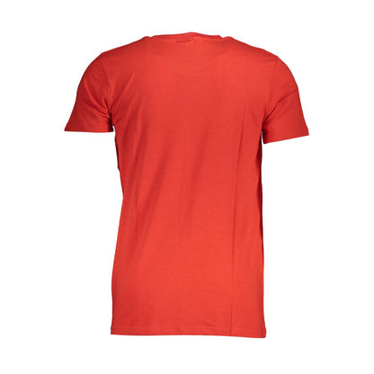 Camiseta de algodón roja de Noruega 1963