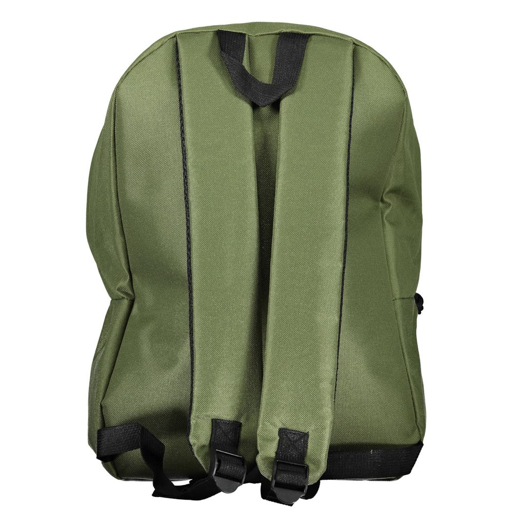 Mochila de poliéster verde de Noruega 1963