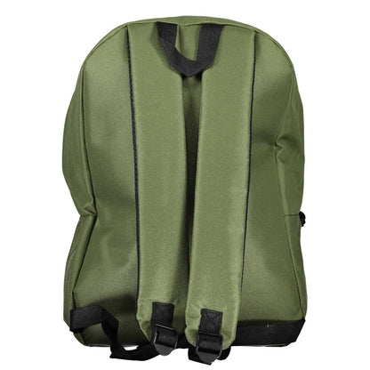 Mochila de poliéster verde de Noruega 1963