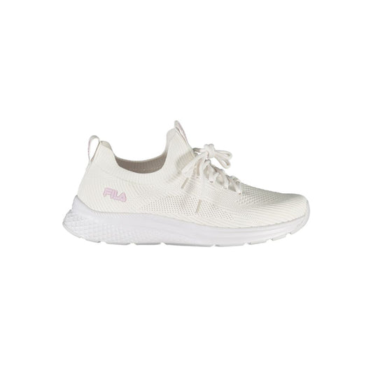 Zapatillas elegantes Run-It blancas de Fila con detalles en rosa