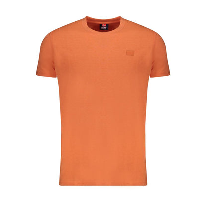 Camiseta de algodón naranja de Noruega 1963