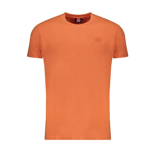 Camiseta de algodón naranja de Noruega 1963