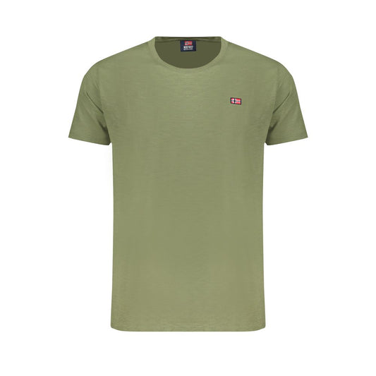 Camiseta de algodón verde de Noruega 1963