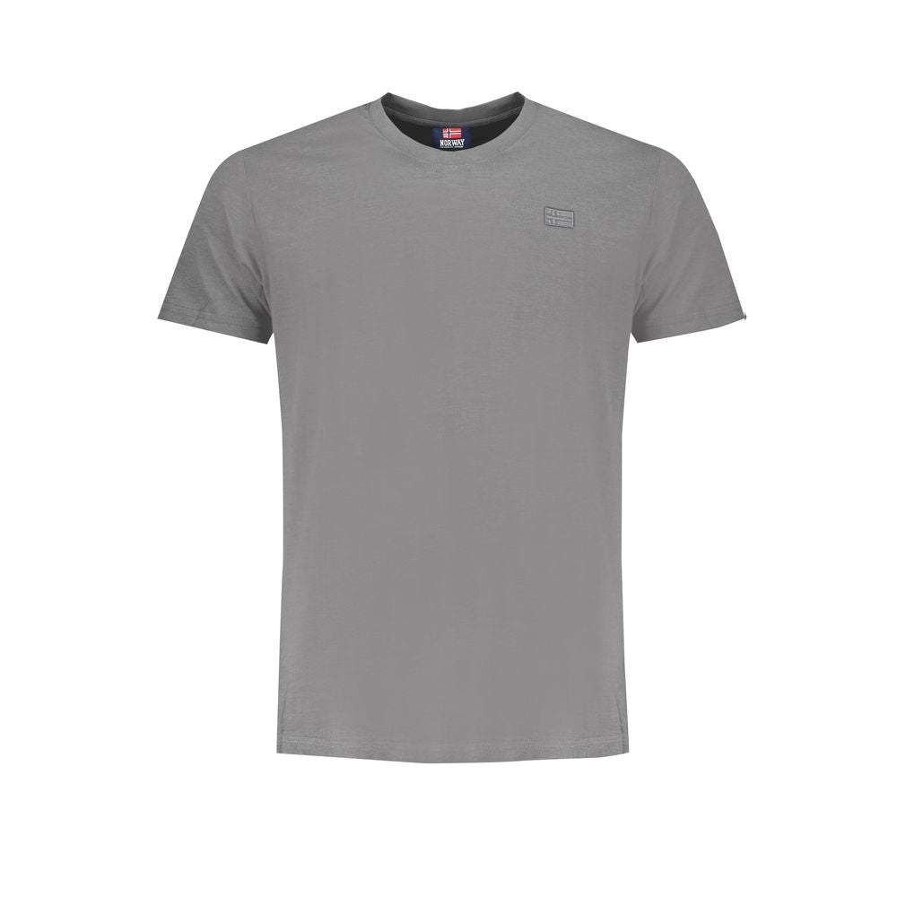 Camiseta de algodón gris de Noruega 1963