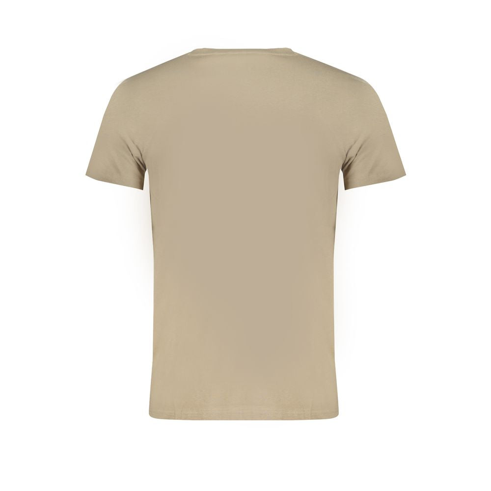 Camiseta de algodón beige de Noruega 1963