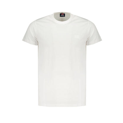 Camiseta de algodón blanca de Noruega 1963