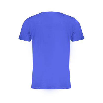 Camiseta de algodón azul de Noruega 1963