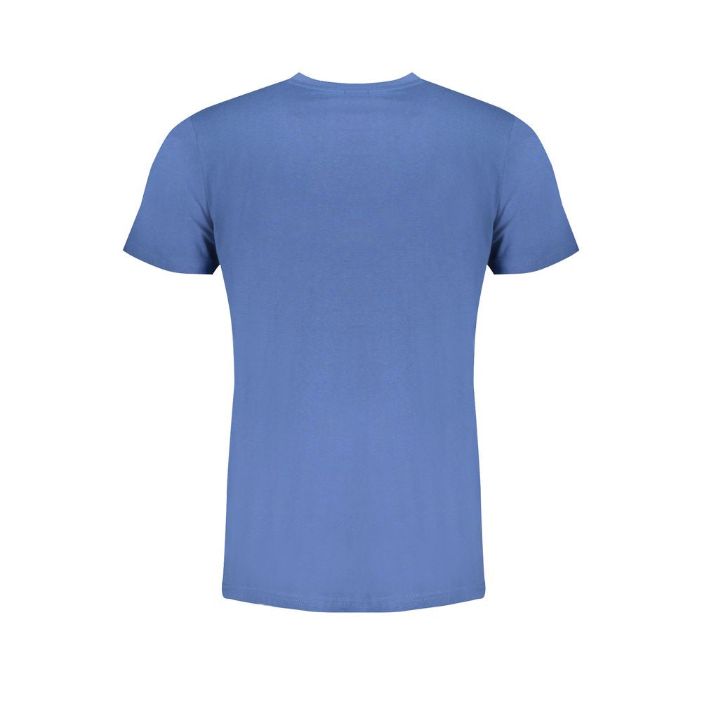 Camiseta de algodón azul de Noruega 1963