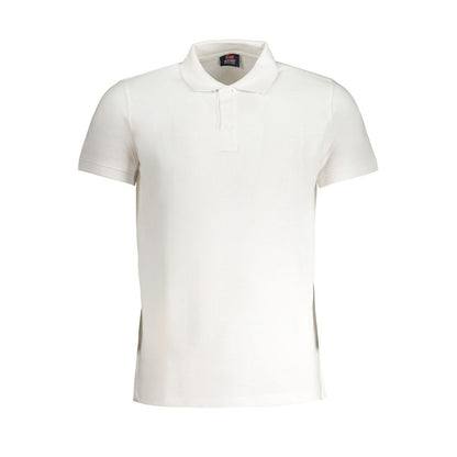 Polo de algodón blanco de Noruega 1963