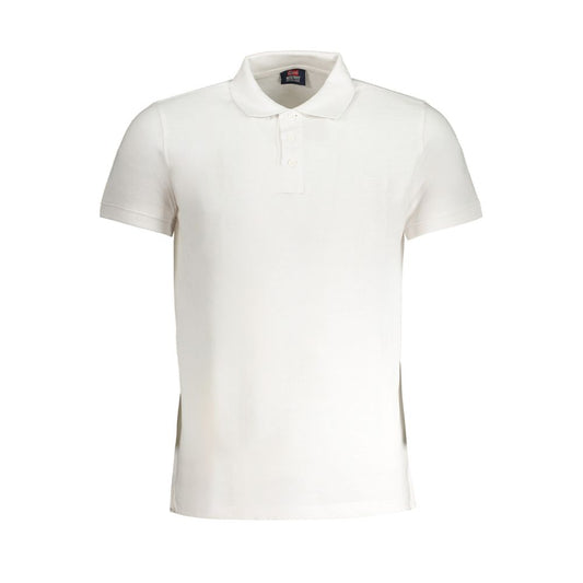 Polo de algodón blanco de Noruega 1963