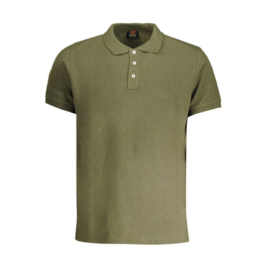 Polo de algodón verde de Noruega 1963