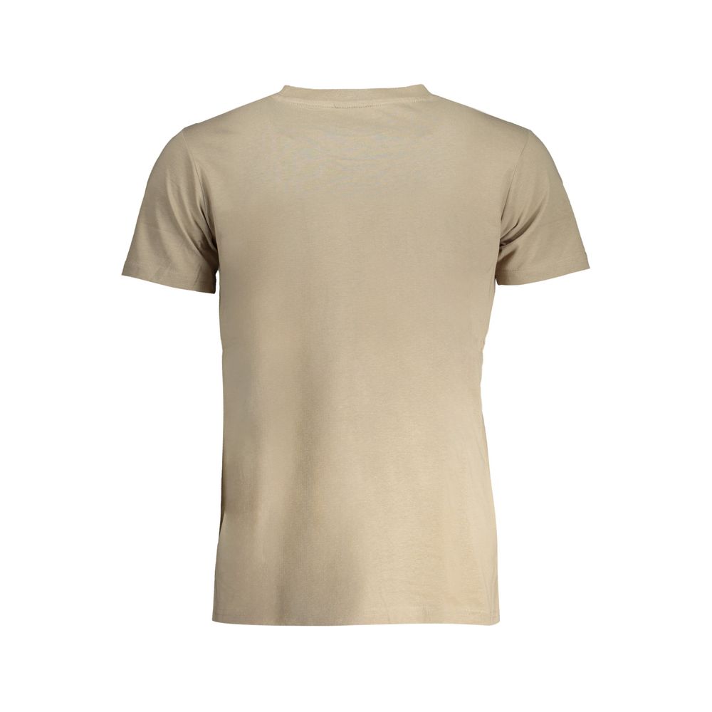 Camiseta de algodón beige de Noruega 1963