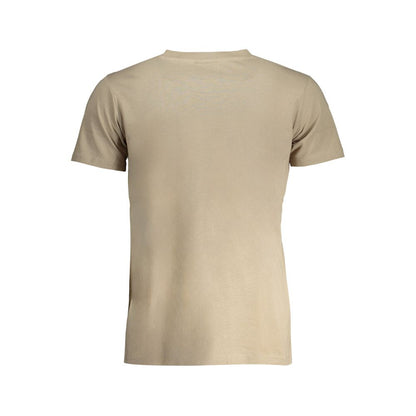 Camiseta de algodón beige de Noruega 1963