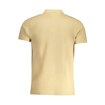 Polo de algodón beige Cavalli Class