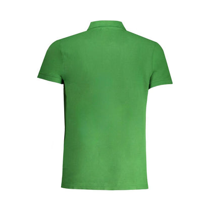 Polo de algodón verde Cavalli Class