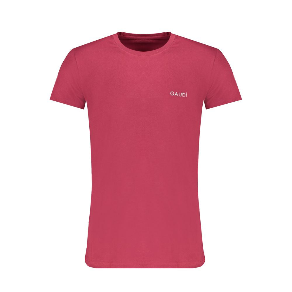 Camiseta de algodón roja Gaudí