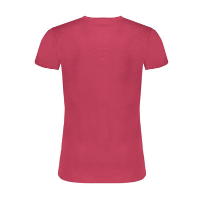 Camiseta de algodón roja Gaudí