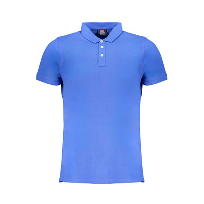 Polo de algodón azul de Noruega 1963
